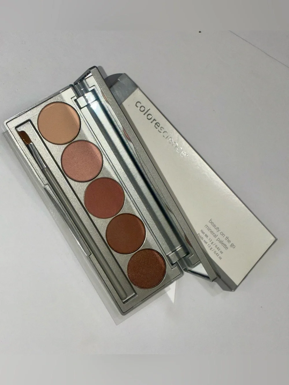 Colorescience Beauty On The Go Mineral Palette Bronzer Cheeks Eyeshadow Spf 20